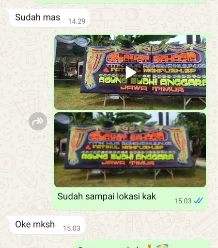 Pengiriman Papan Bunga Girirejo Tirtomoyo