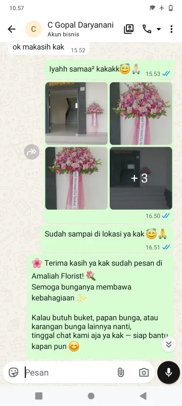 Pengiriman Karangan Bunga Girirejo Tirtomoyo