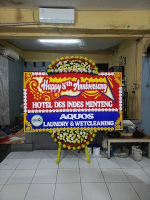 Papan Bunga di Girirejo Tirtomoyo